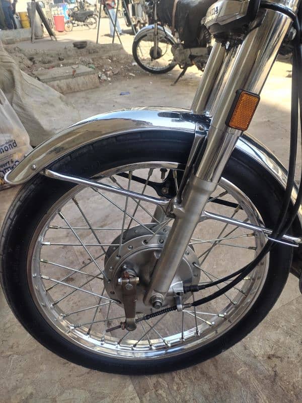 CG 125 special edition  Karachi number 10