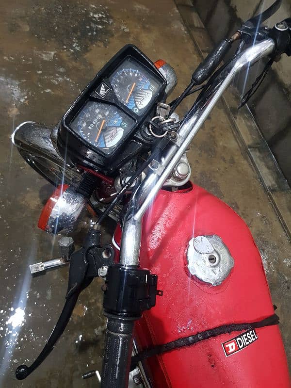 honda CB 125cc 2020 karachi number 0