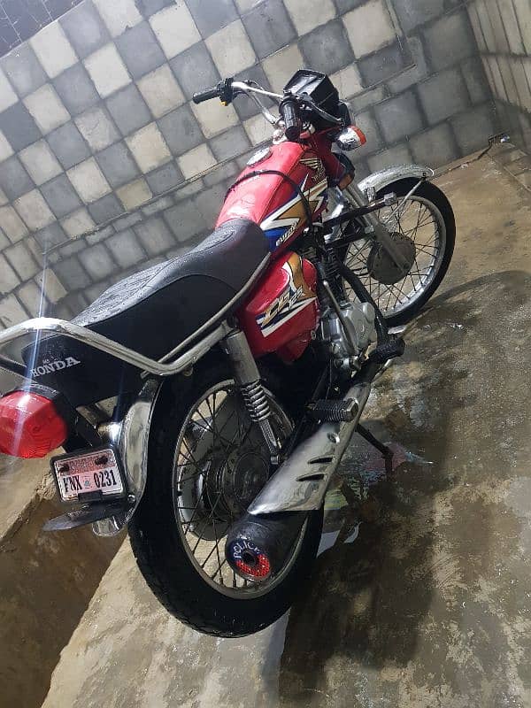 honda CB 125cc 2020 karachi number 3