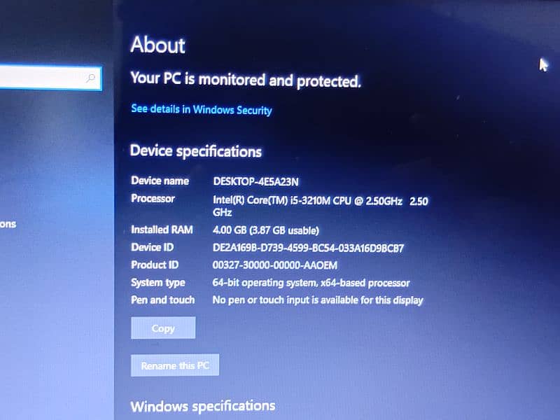 lenovo laptop G580 10