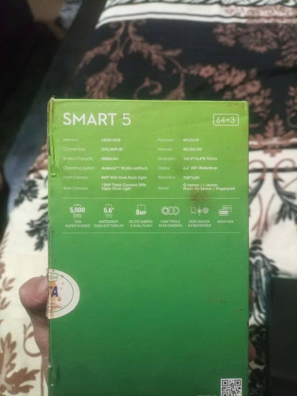 Infinix SMART 6 PTA with BOX In Excellent Condition 10