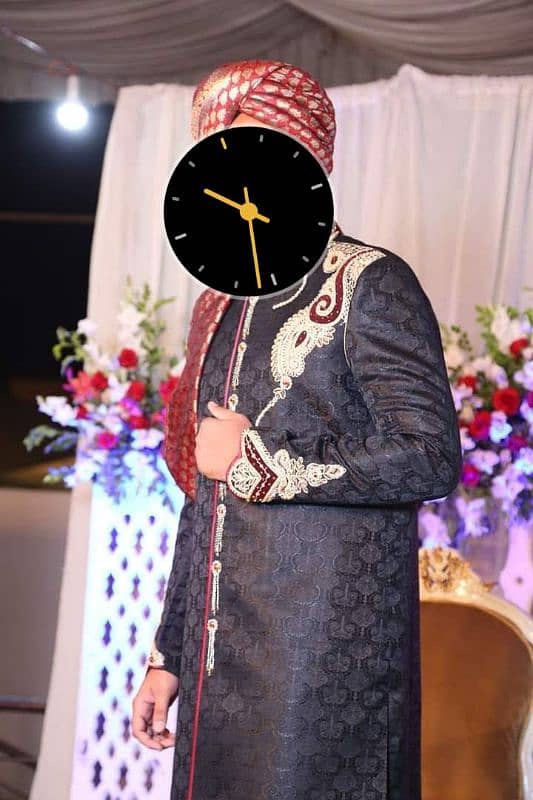 complete sherwani with inner 0