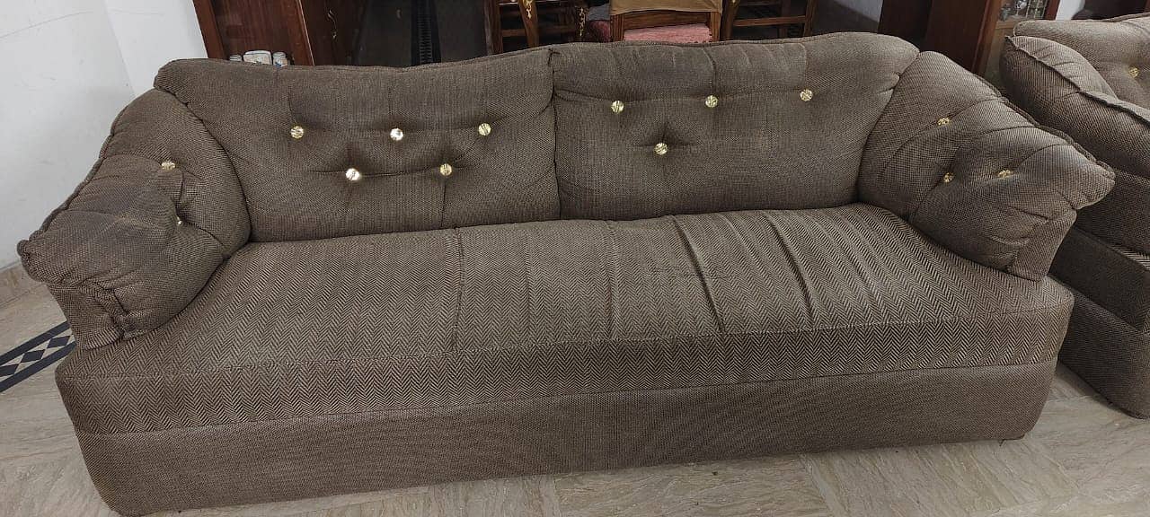 luxury Sofa Set { 6 Seater } 0