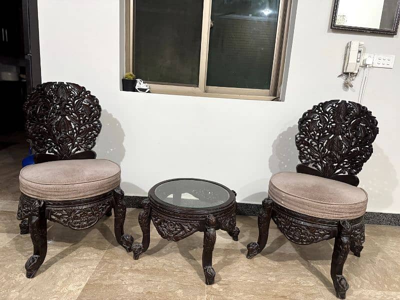 2 seater, Sofa chair set, Excellent Condition 3