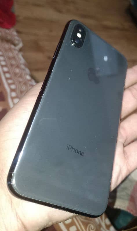 iPhone X 256 gb no exchange i need money color black 5