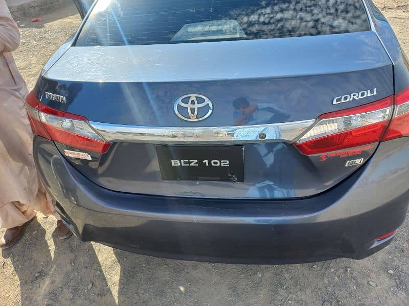 Toyota Corolla GLI 2015 Converted to (Facelift) Stron Blue Mettalic 4