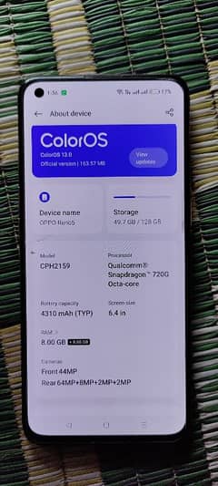 Oppo reno 5