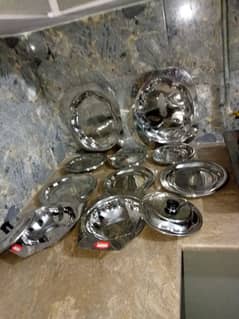 Stainless steel Dinner Set