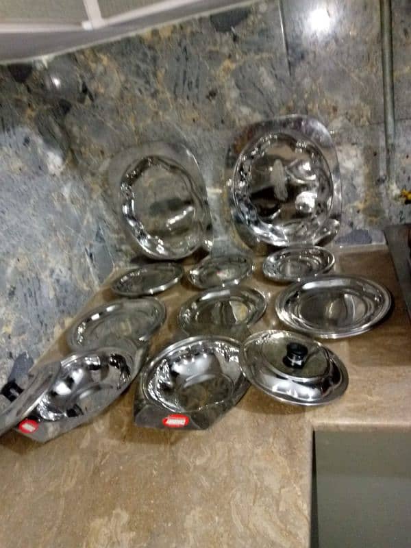 Stainless steel Dinner Set 0