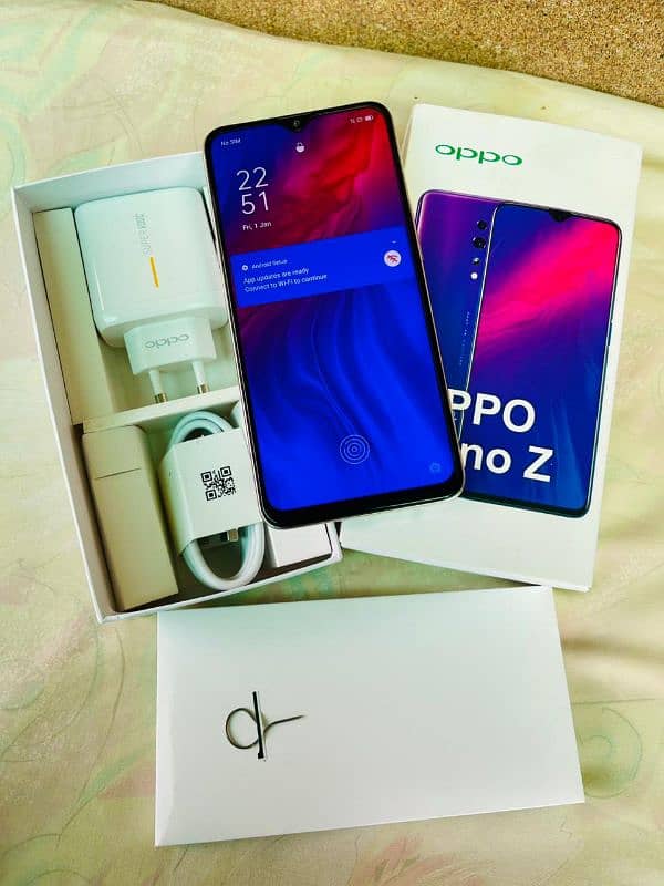 Oppo Reno z urgent sale brand new condition 3