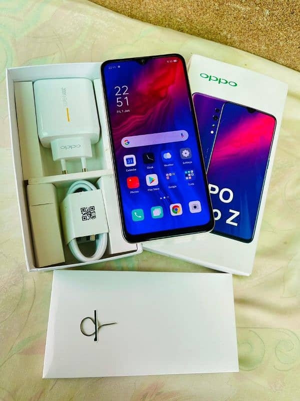 Oppo Reno z urgent sale brand new condition 6