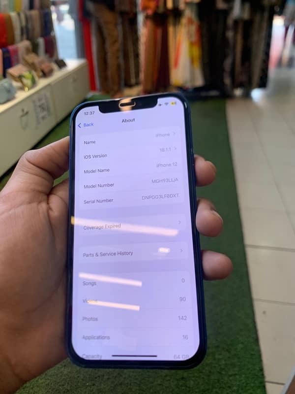 iphone 12 Jv Non Active 4Months Sim Time Available 64Gb 10/10Condition 6