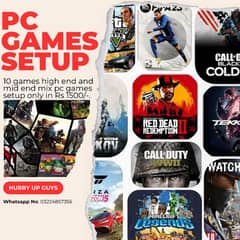 Any 10 Games PC Games Setup