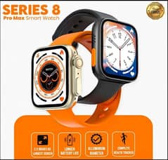 Series 8 Pro Max Smart Watch Black