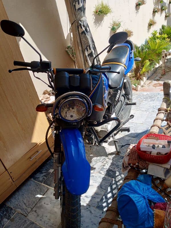 Yamaha YBR 125 BLUE GOOD CONDITION 2