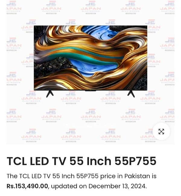 New brand TCL led 55 inch 0