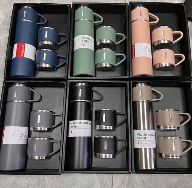 500 ML Stainless Steel Vaccum Flask   contact 03307047981 1