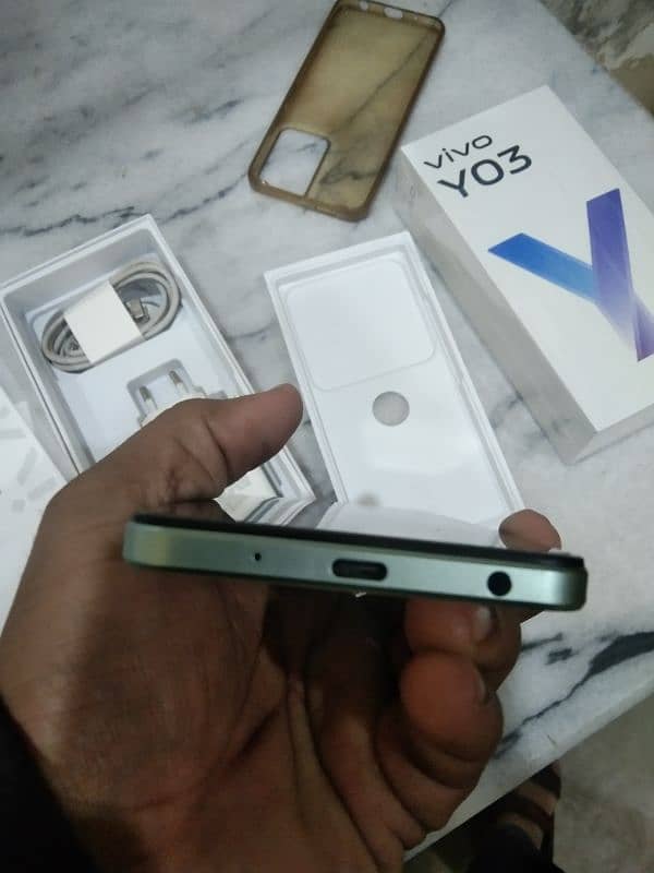 vivo y03 full box original 10