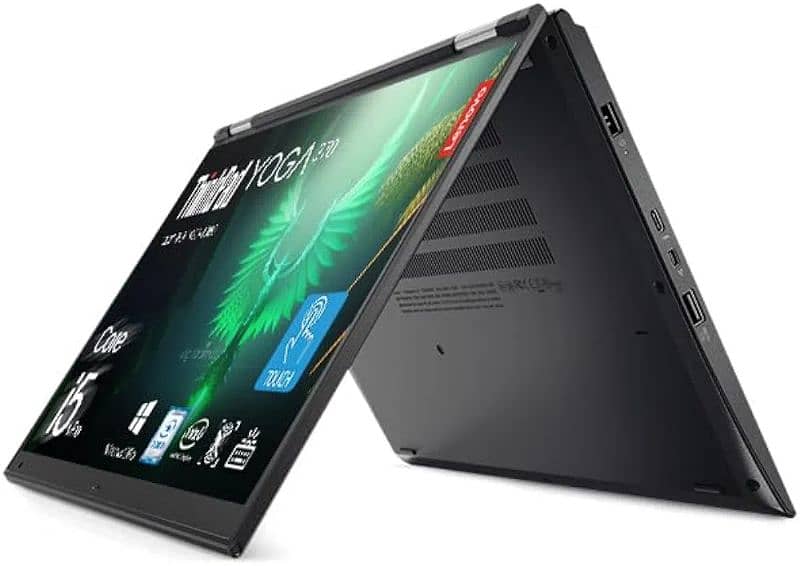 Lenovo yoga 370, i5 7th gen, 8gb ram, 256ssd touch, stylus pen 0