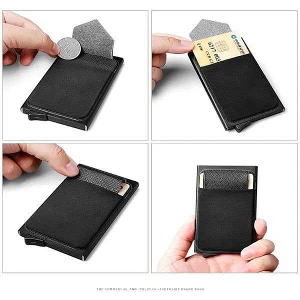 Car holder popup wallet 0