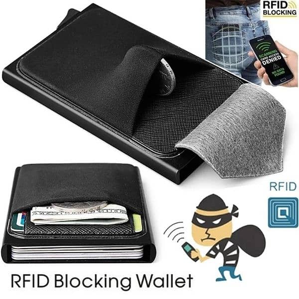 Car holder popup wallet 2