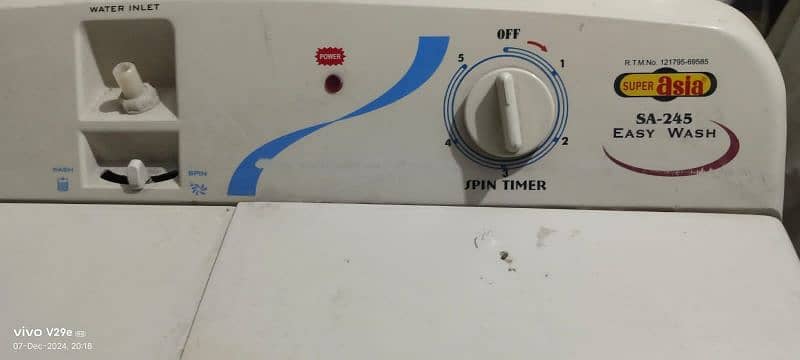 washing machine SA-245 7