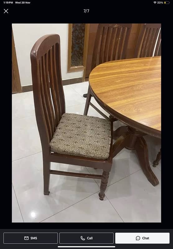 Dining table with 8 chairs 6