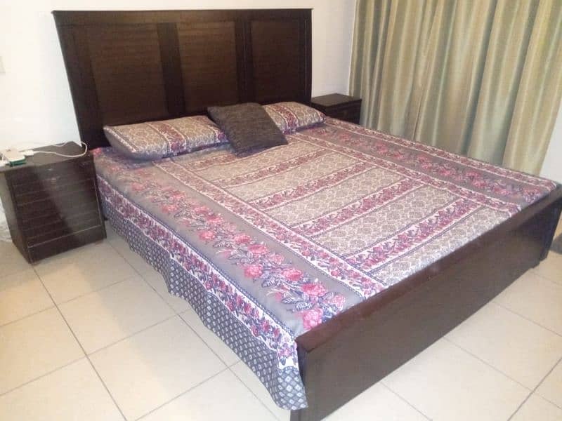 King Size bed set for sale. 3