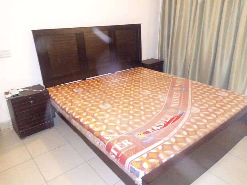 King Size bed set for sale. 4