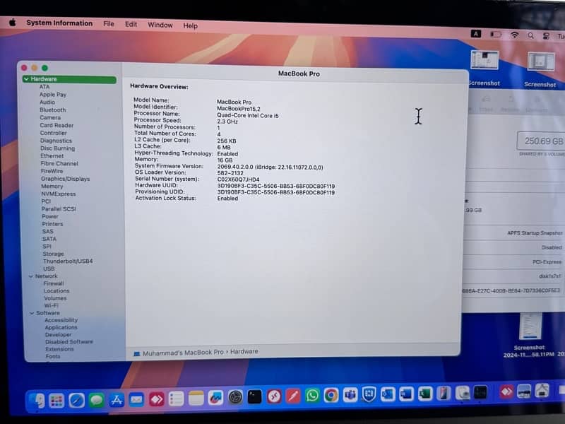 MacBook Pro 2019 | Core i5 | 16GB RAM | 256GB SSD | 13-INC - Excellent 4