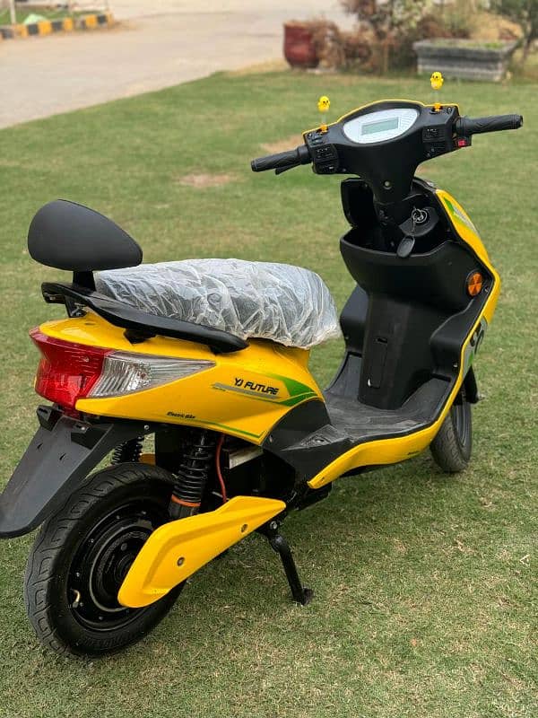 yj future electric scooty few days use 2