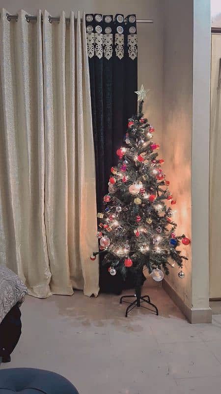 Christmas tree, artificial green tree, American tree 6