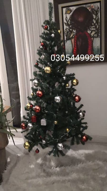 Christmas tree, artificial green tree, American tree 9