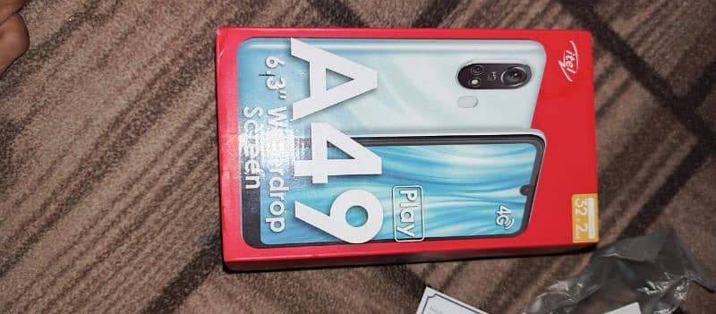 itel a49 play 10by10 condition with box and charger 9