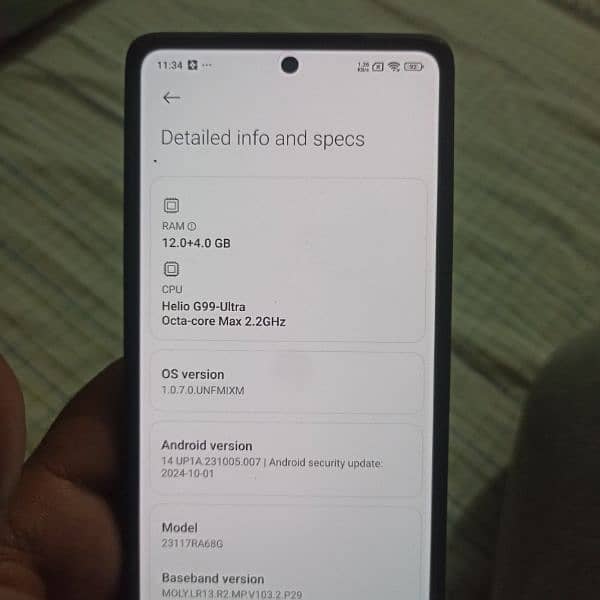 Redmi note 13 pro (12gb ram 512gb storage) 4