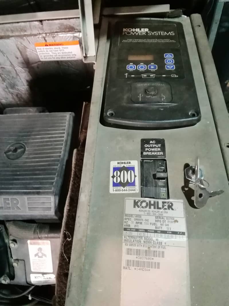 Kohler 10 kVa Generator For Sale 3