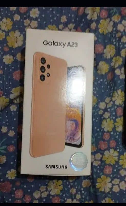 Samsung A23 6/128  ha condition 10/10 ha full box urgent sale 3