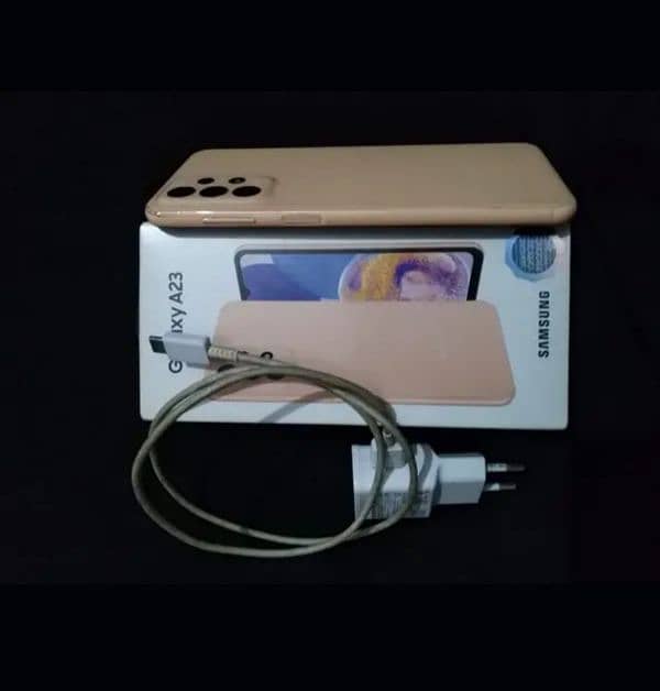 Samsung A23 6/128  ha condition 10/10 ha full box urgent sale 4