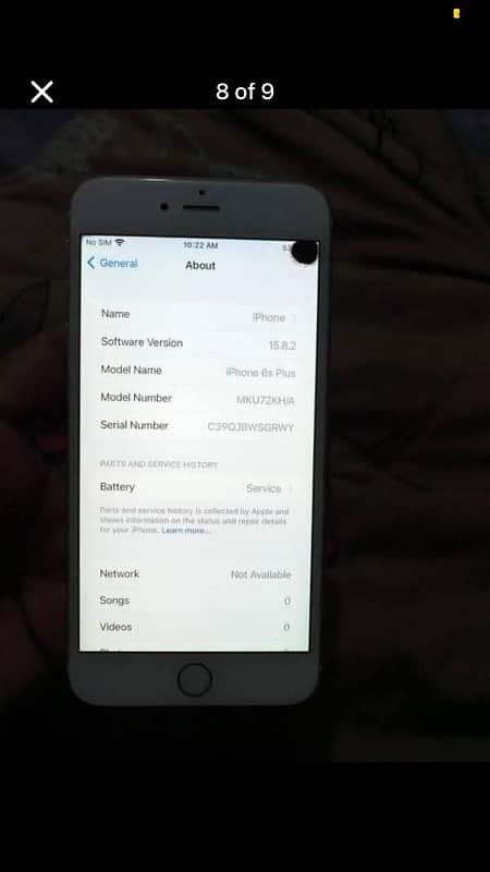 iphone 6s plus 64gb approved 0/315/100/68/32 0