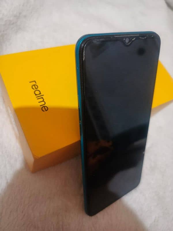 model Realme 5i mobile with box . . 2