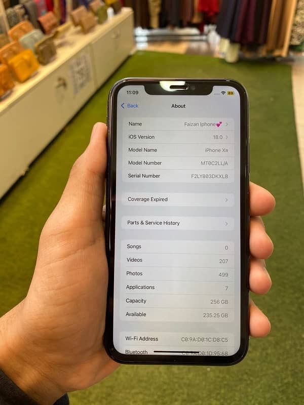 Iphone XR 256GB FU 1