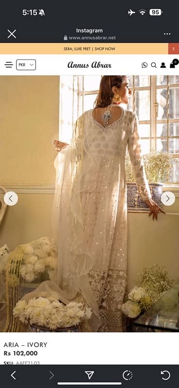 Heavily Embellished Formal Shirt & Sharara and white pishwas and capri 1