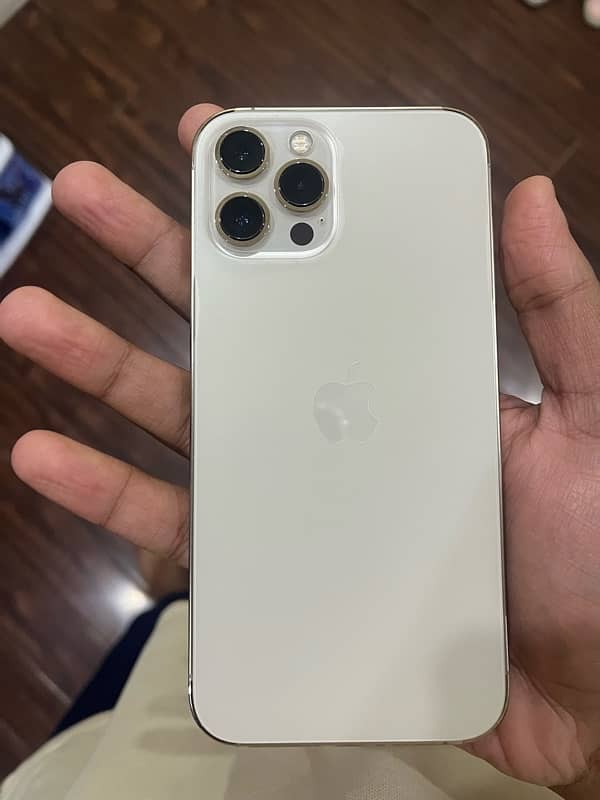 IPhone 12 Pro Max available with box 10/10 conditions with cable PTA 0