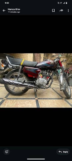 Honda 125 only 783kilomter use own my name invoice peshawar EC 928