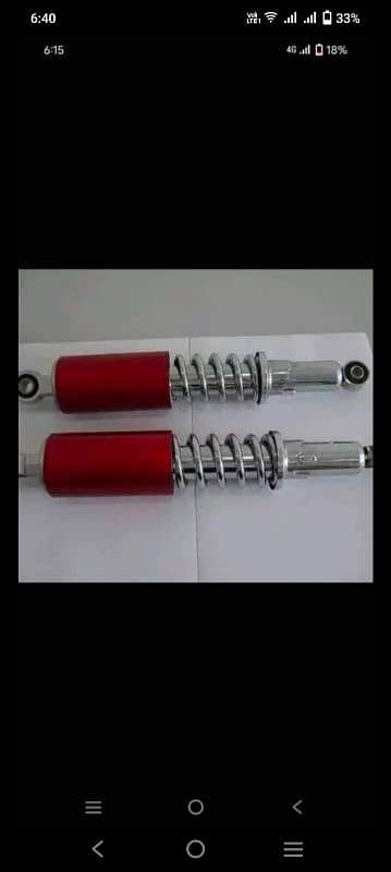 bike rear shocks CD 70.    China Jh 90     Honda 125 2