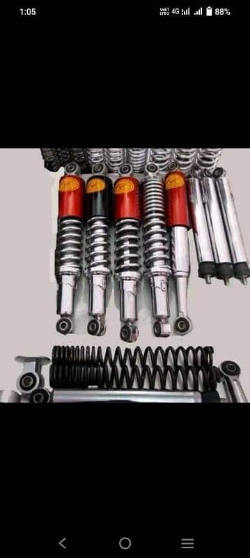 bike rear shocks CD 70.    China Jh 90     Honda 125 4