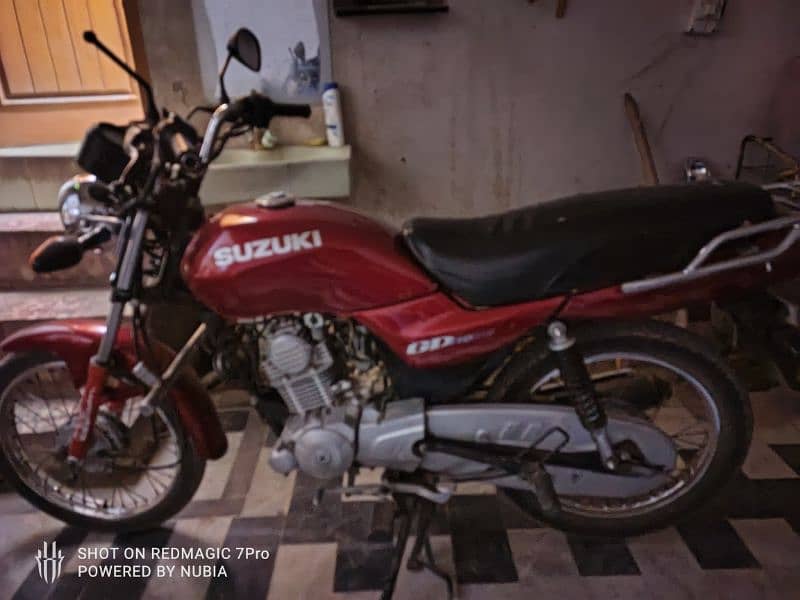 Suzuki GD 110 Peshawar register 4