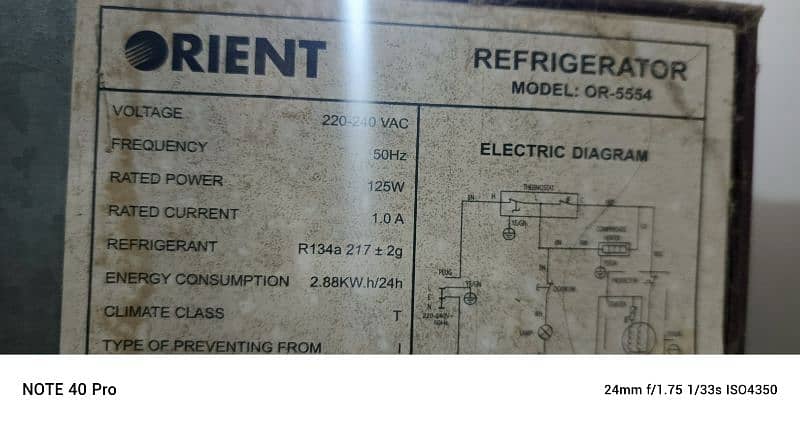 Orient 12cbft Fridge 3