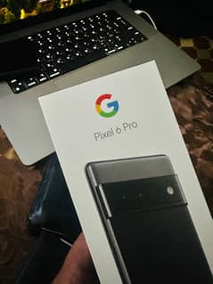 Pixel 6 Pro Stormy Black 12GB RAM 256GB 5G - International Version