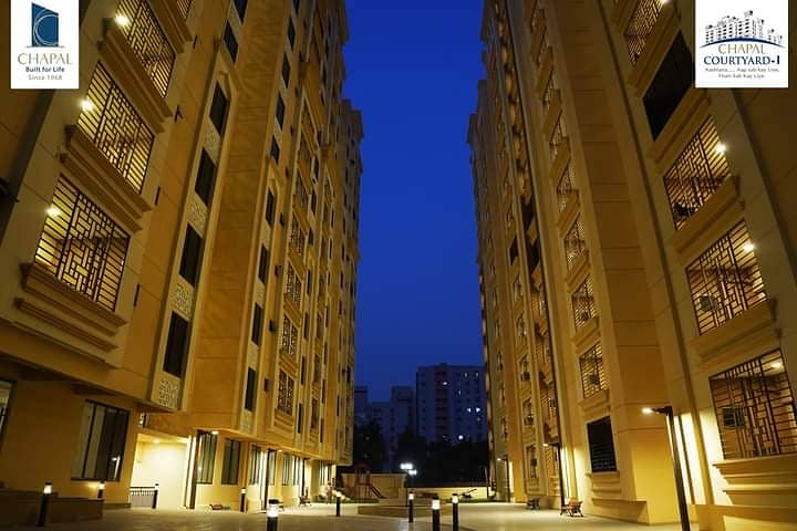 Chapal Courtyard Flat 2 Bed Lounge For Sale 9